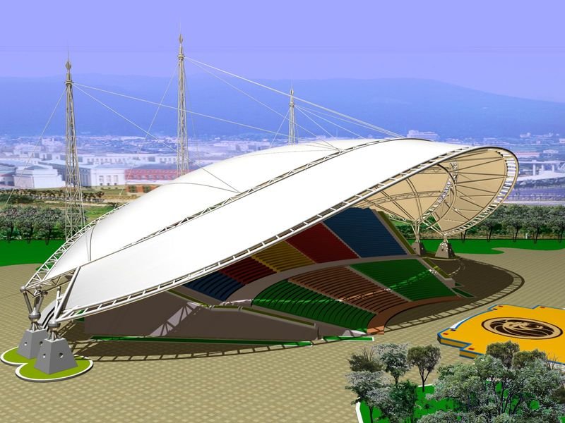 吐鲁番体育场膜结构